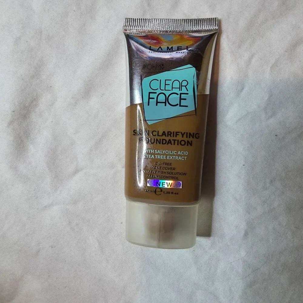 LAMEL Clear Face Skin Clarifying Foundation color Golden 408